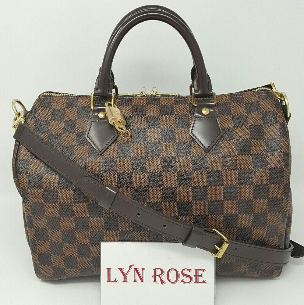 Louis Vuitton Speedy 30 DE Bandoliere